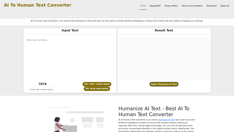 AI To Human Text Converter - Humanize AI Text Now