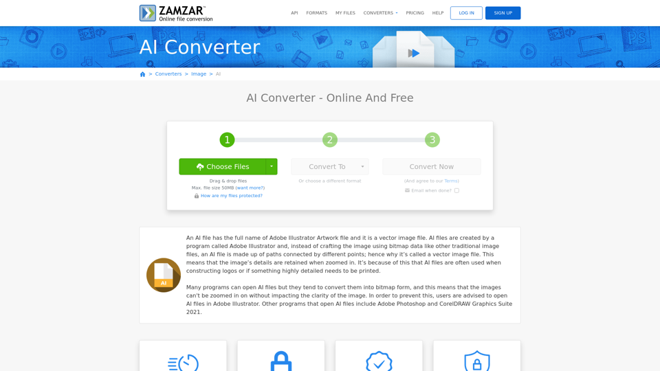 AI Converter - Convert your AI files for Free Online