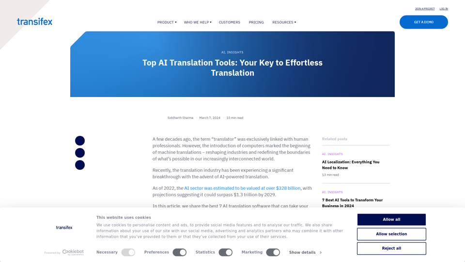 Top 7 AI Translation Tools for 2024 and beyond